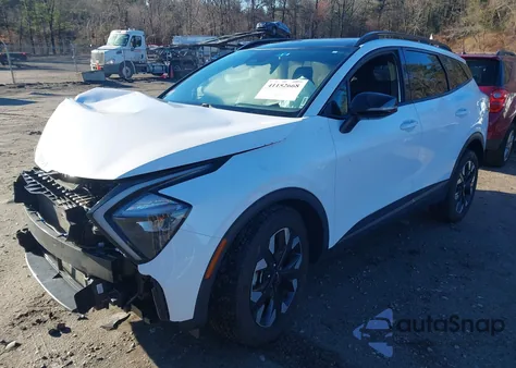 2023 Kia Sportage X-Line из США, поврежденный, VIN 5XYK6CAF4PG007713